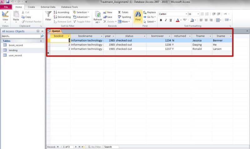 Aperçu de Microsoft Access