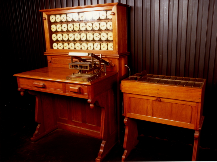 Tabulatrice, inventée par Hermann H. Hollerith