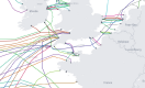 Carte des câbles sous-marins du réseau Internet (France, Nord, 2025)