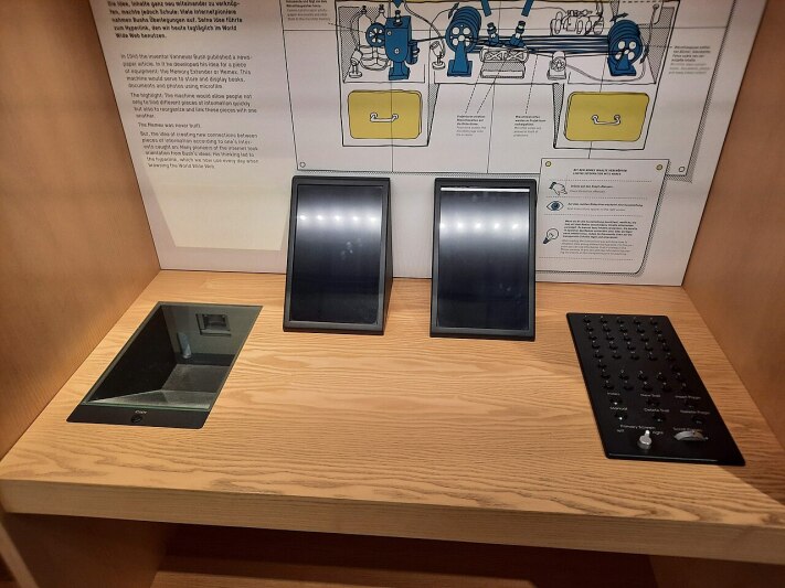 Interpretation of the MEMEX at German Museum of Technology