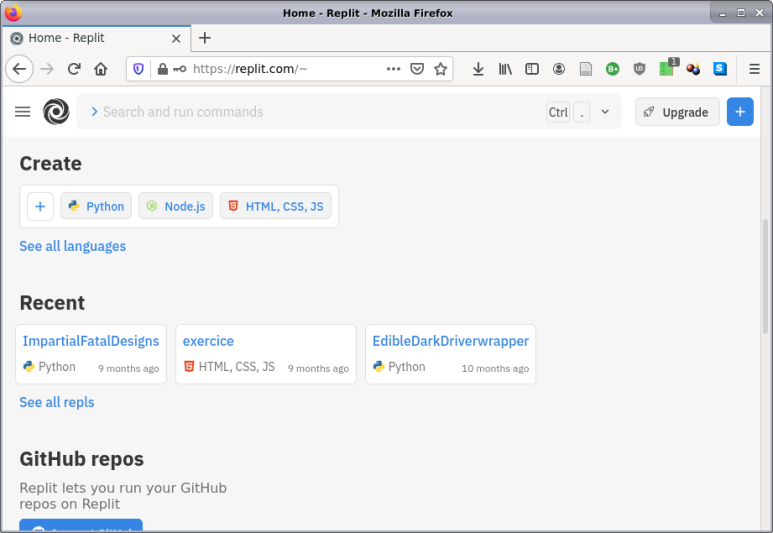 Créer un compte ou se connecter
