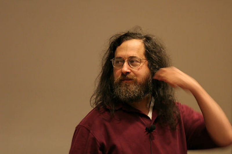 Richard Stallman, à l'origine de la première licence libre