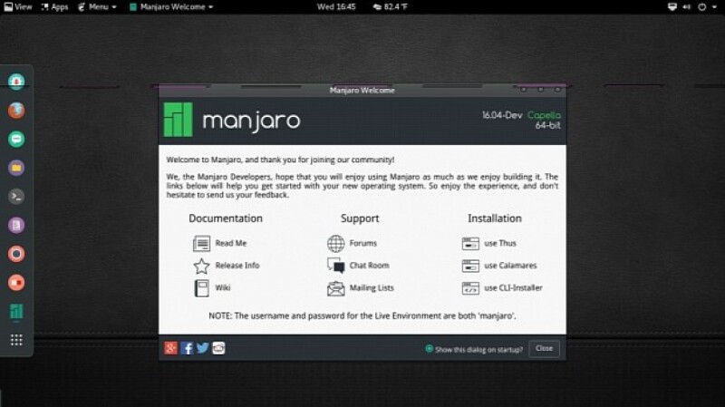 Environnement de bureau Gnome