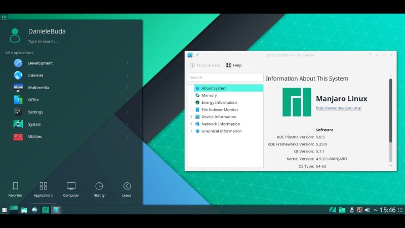Environnement de bureau KDE